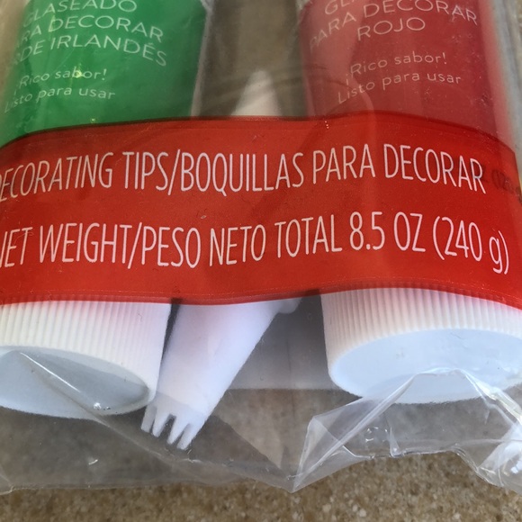 4tubes and 4 tips decorator cookie/cake icing - Picture 6 of 7